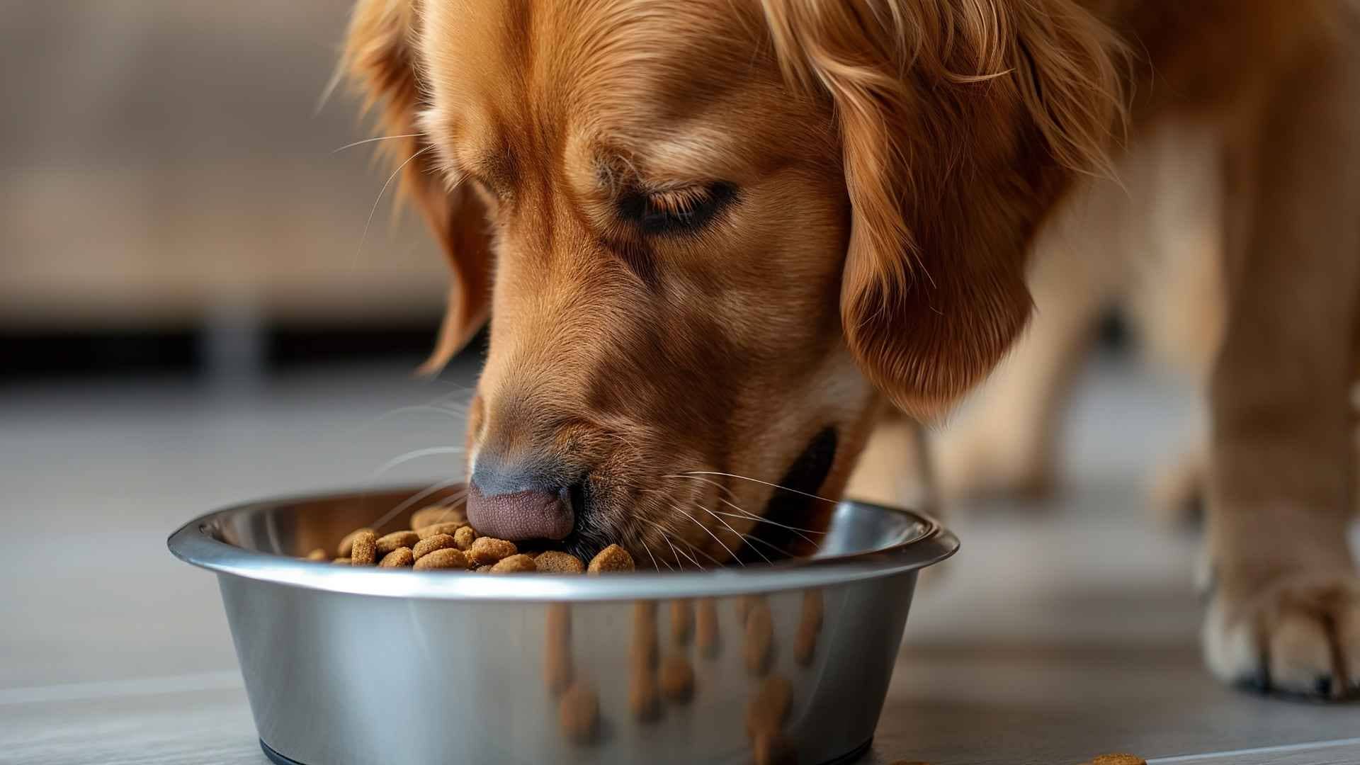 Etiqueta pienso para perros